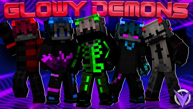 Glowy Demons on the Minecraft Marketplace by Team Visionary