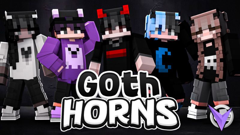 Goth Horns on the Minecraft Marketplace by Team Visionary