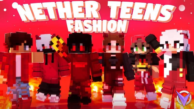 Nether Teens Fashion on the Minecraft Marketplace by Team Visionary