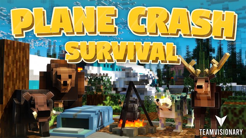 Plane Crash Survival on the Minecraft Marketplace by Team Visionary