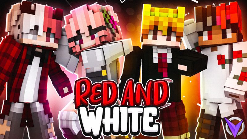 Red and White on the Minecraft Marketplace by Team Visionary