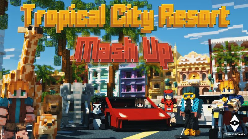 Tropical City Resort on the Minecraft Marketplace by team-visionary