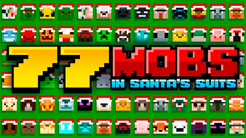 77 MOBS IN SANTA'S SUITS on the Minecraft Marketplace by Team VoidFeather