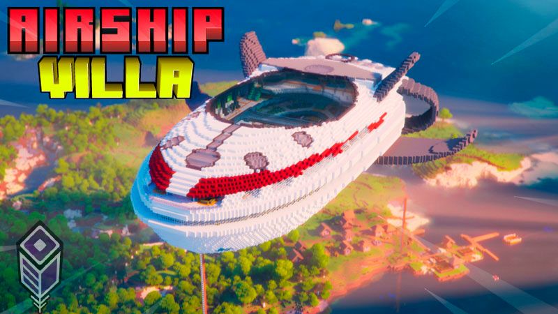 Airship Villa on the Minecraft Marketplace by Team VoidFeather