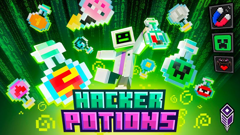 HACKER POTIONS on the Minecraft Marketplace by Team VoidFeather