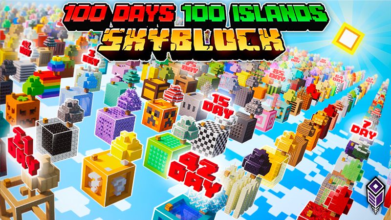 Skyblock 100 Days, 100 Islands on the Minecraft Marketplace by Team VoidFeather