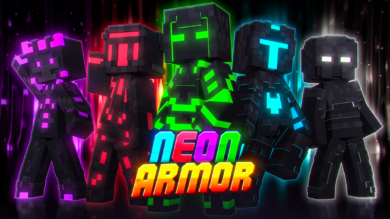 Neon Armor on the Minecraft Marketplace by Teplight