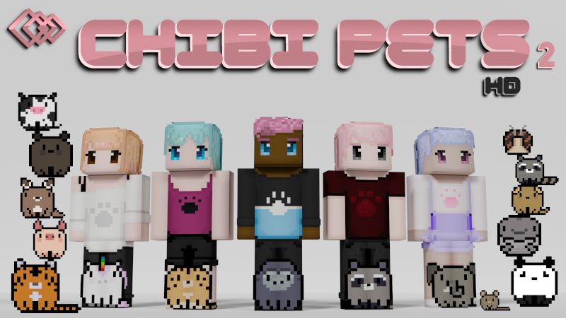 Chibi Pets 2 on the Minecraft Marketplace by Tetrascape