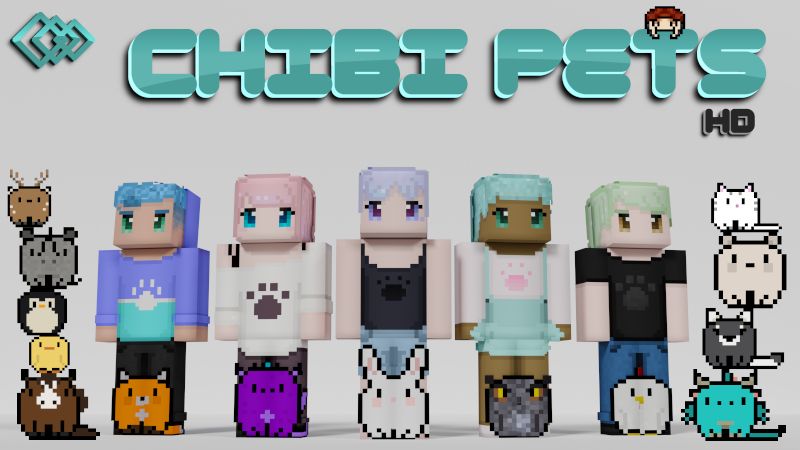 Chibi Pets on the Minecraft Marketplace by Tetrascape