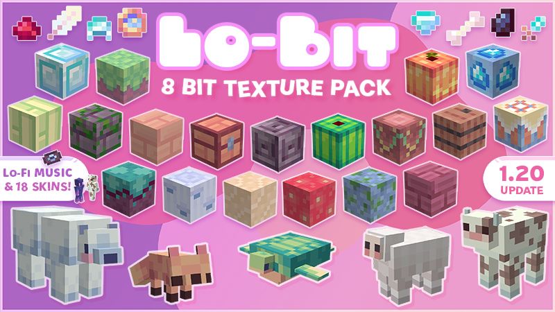 Lo-Bit 8-bit on the Minecraft Marketplace by Tetrascape