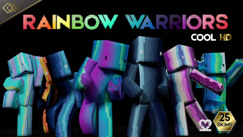 Rainbow Warriors Cool HD on the Minecraft Marketplace by Tetrascape