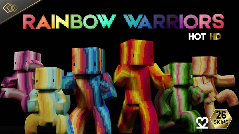 Rainbow Warriors Hot HD on the Minecraft Marketplace by Tetrascape