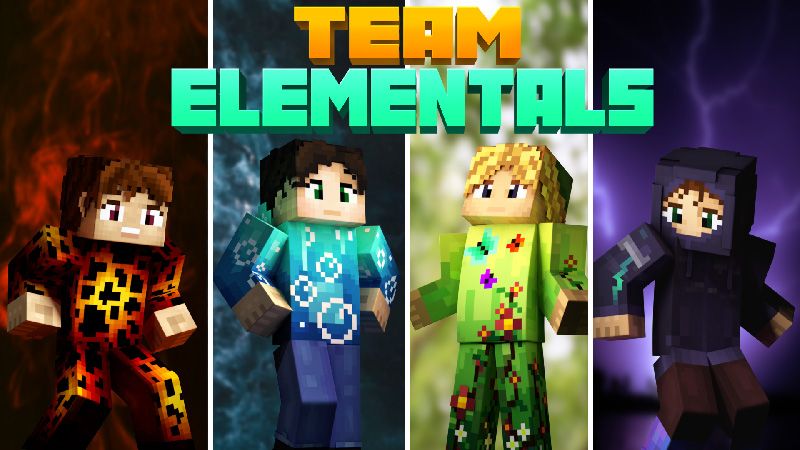 Team Elementals on the Minecraft Marketplace by Tetrascape