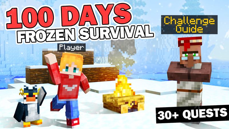 100 DAYS - Frozen Survival on the Minecraft Marketplace by The Craft Stars