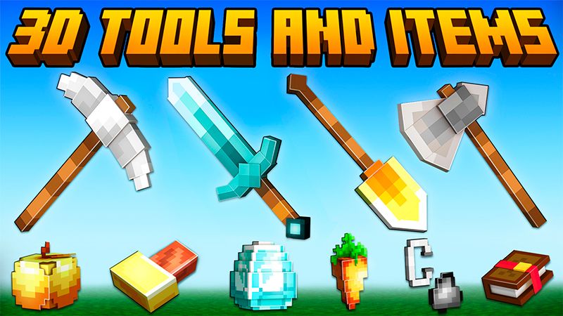 3D Tools & Items on the Minecraft Marketplace by The Craft Stars