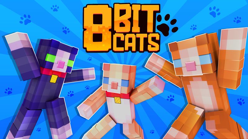 8bit Cats on the Minecraft Marketplace by The Craft Stars