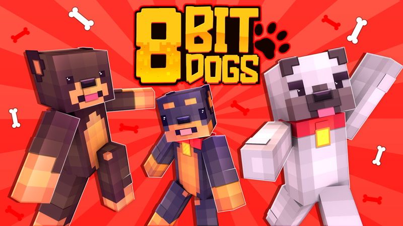 8bit Dogs on the Minecraft Marketplace by The Craft Stars