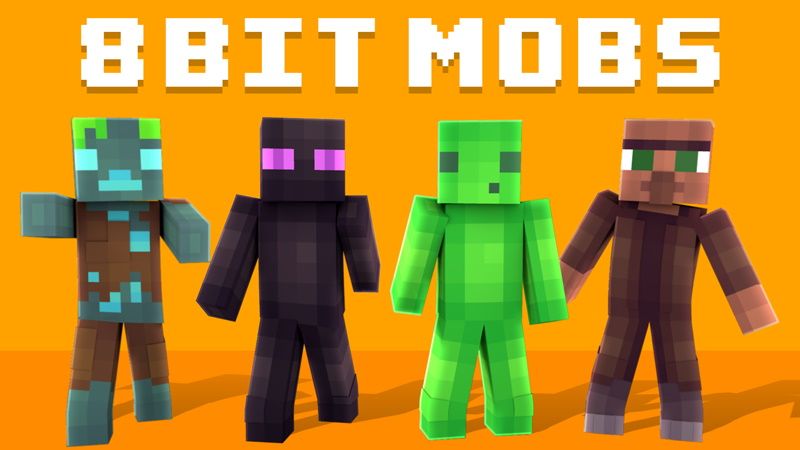 8bit Mobs on the Minecraft Marketplace by The Craft Stars