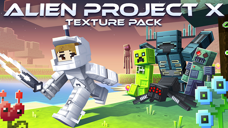 Alien Project X - Texture Pack on the Minecraft Marketplace by The Craft Stars