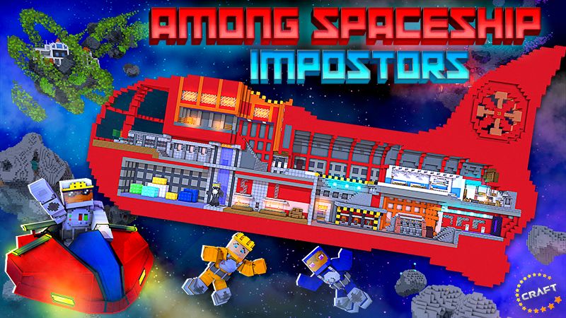 Among Spaceship - Impostors on the Minecraft Marketplace by The Craft Stars