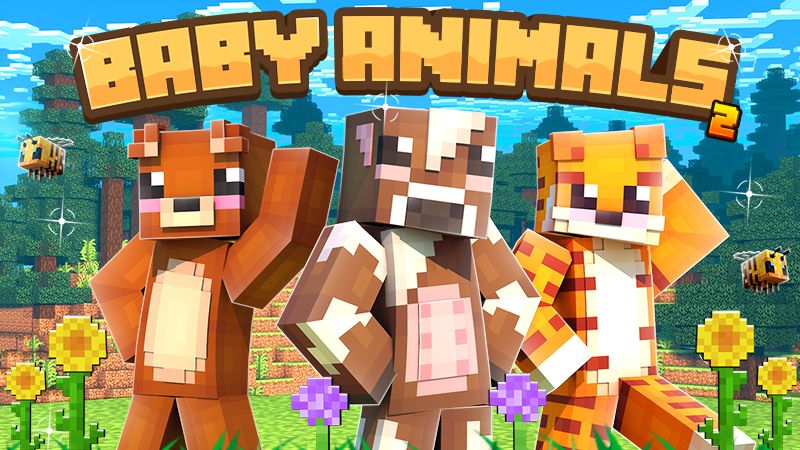 Baby Animals 2 on the Minecraft Marketplace by The Craft Stars