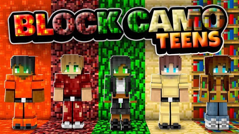 Block Camo Teens on the Minecraft Marketplace by The Craft Stars