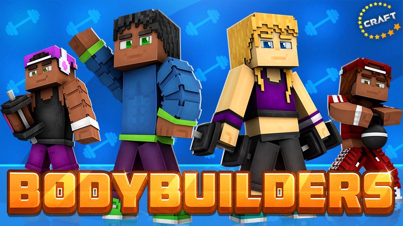 Bodybuilders on the Minecraft Marketplace by The Craft Stars