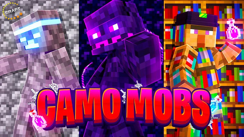 Camo Mobs on the Minecraft Marketplace by The Craft Stars