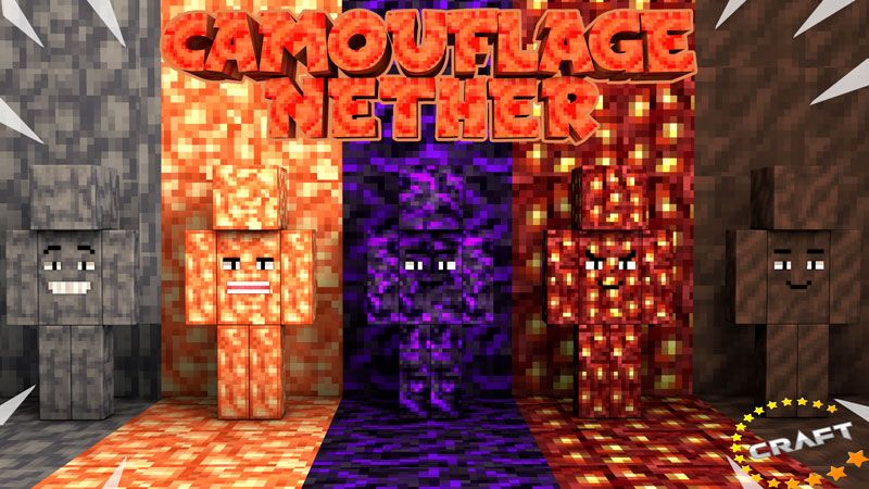 Camouflage Nether on the Minecraft Marketplace by The Craft Stars