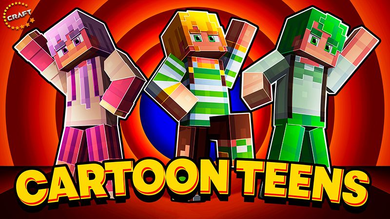 Cartoon Teens on the Minecraft Marketplace by The Craft Stars