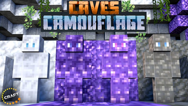 Cave Camouflage on the Minecraft Marketplace by The Craft Stars