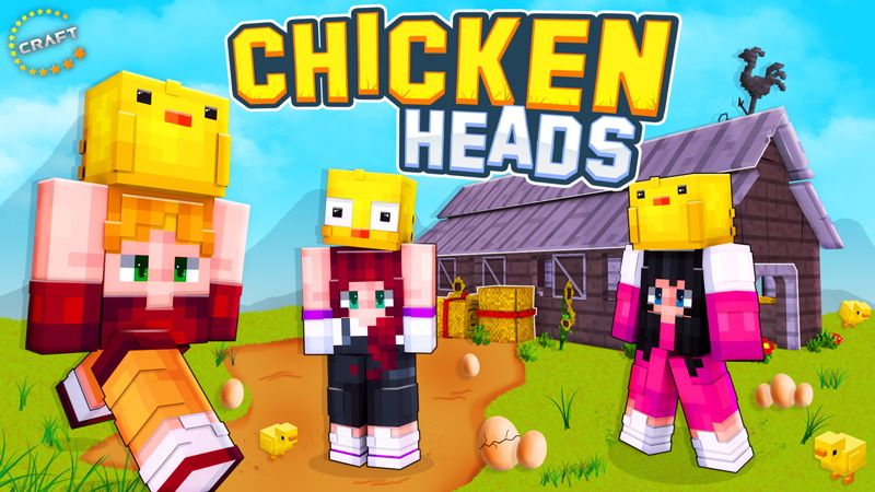 Chicken Heads on the Minecraft Marketplace by The Craft Stars