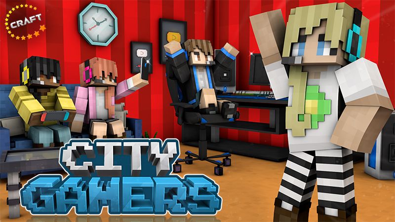 City Gamers on the Minecraft Marketplace by The Craft Stars