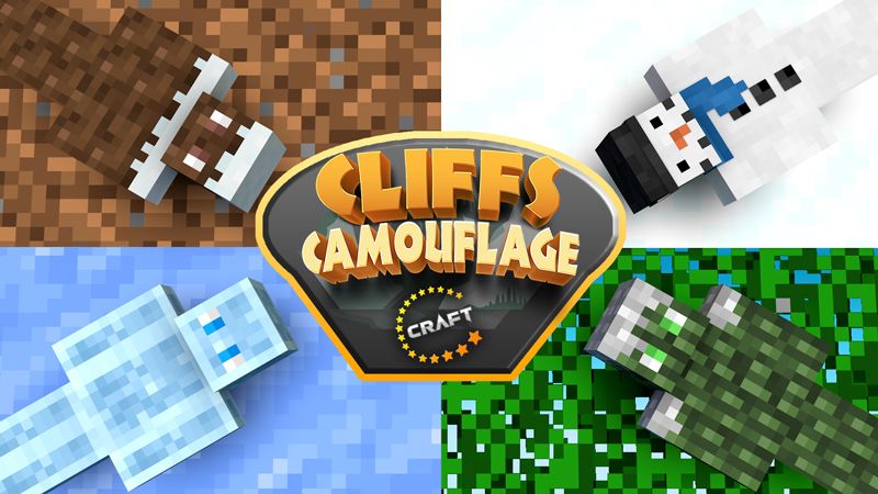 Cliffs Camouflage on the Minecraft Marketplace by The Craft Stars