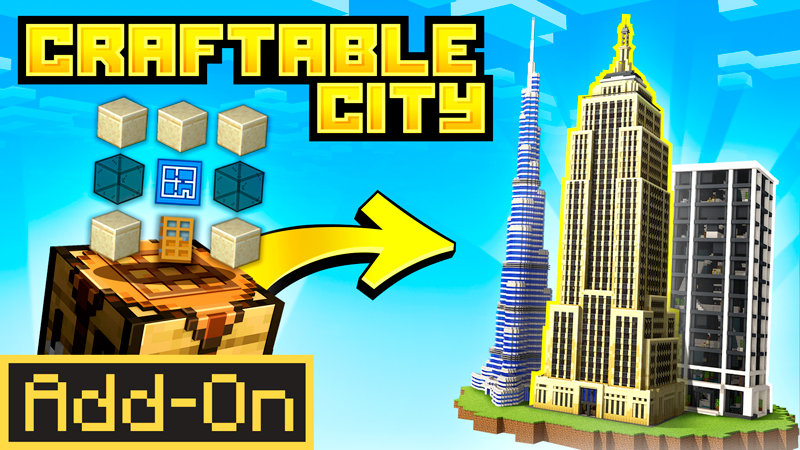 Craftable City Add-On on the Minecraft Marketplace by The Craft Stars