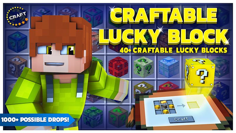 Craftable Lucky Block on the Minecraft Marketplace by the-craft-stars