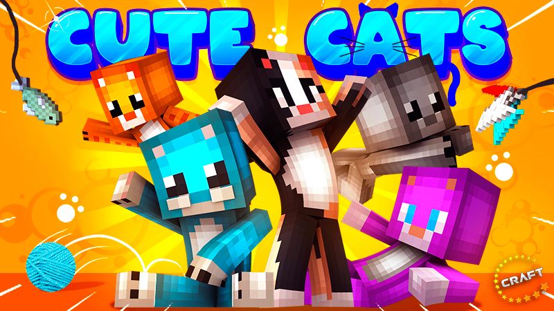 Cute Cats on the Minecraft Marketplace by The Craft Stars