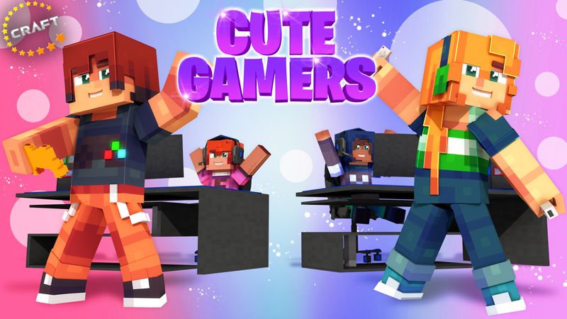 Cute Gamers on the Minecraft Marketplace by The Craft Stars