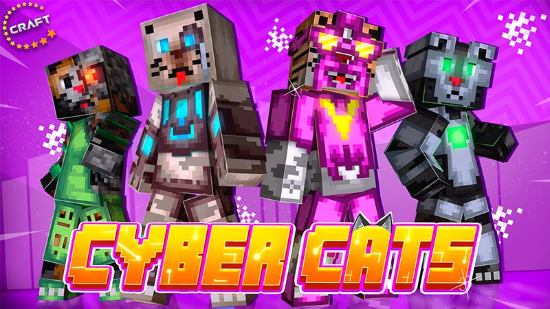 Cyber Cats on the Minecraft Marketplace by The Craft Stars