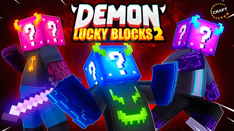 Demon Lucky Blocks 2 on the Minecraft Marketplace by The Craft Stars