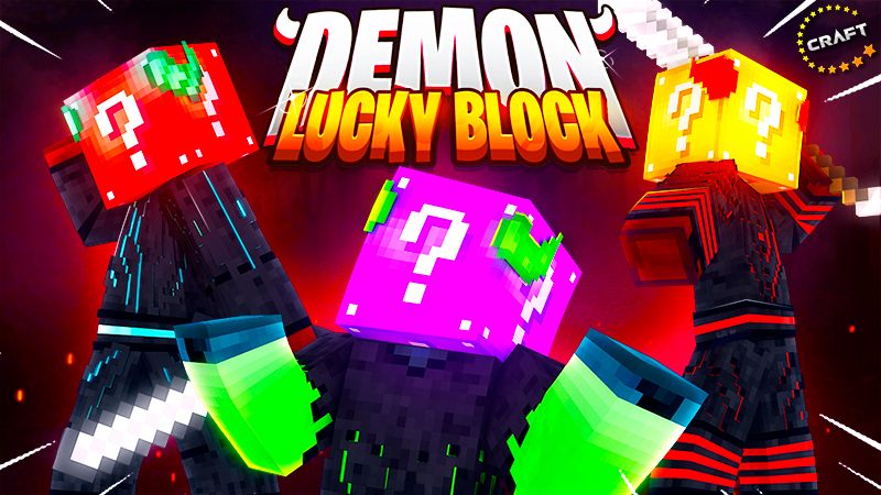 Demon Lucky Blocks on the Minecraft Marketplace by The Craft Stars