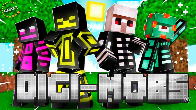 Digi-Mobs on the Minecraft Marketplace by The Craft Stars