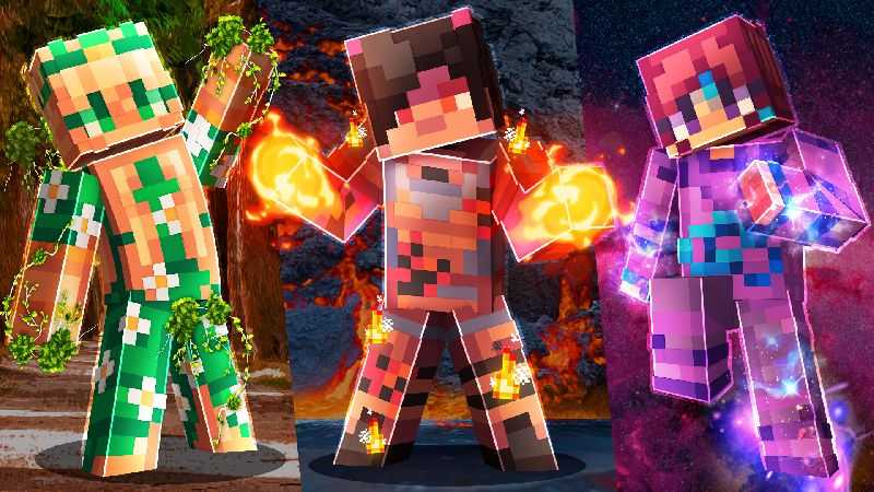 Elemental Guardians on the Minecraft Marketplace by The Craft Stars