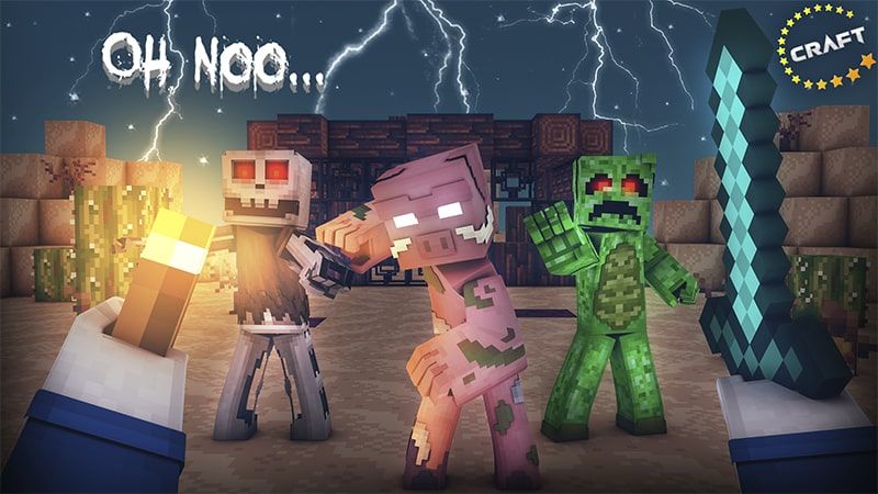 Evil Mobs on the Minecraft Marketplace by The Craft Stars