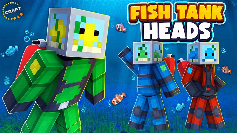 Fish Tank Heads on the Minecraft Marketplace by The Craft Stars