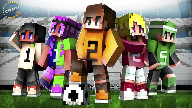 Football Teens on the Minecraft Marketplace by The Craft Stars