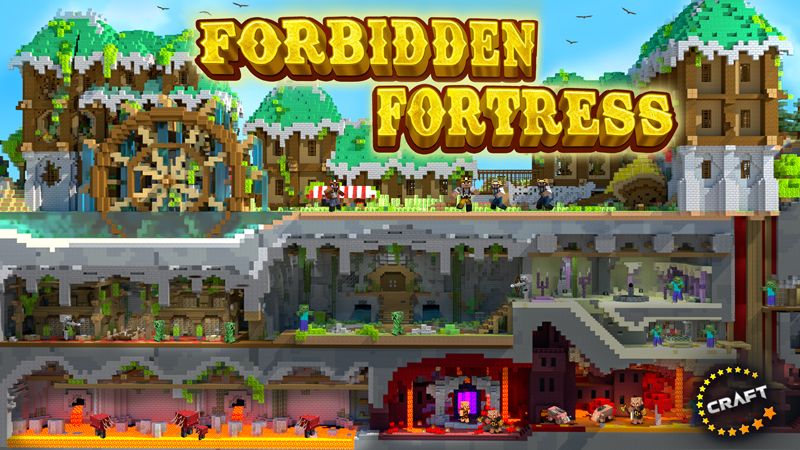 Forbidden Fortress on the Minecraft Marketplace by The Craft Stars