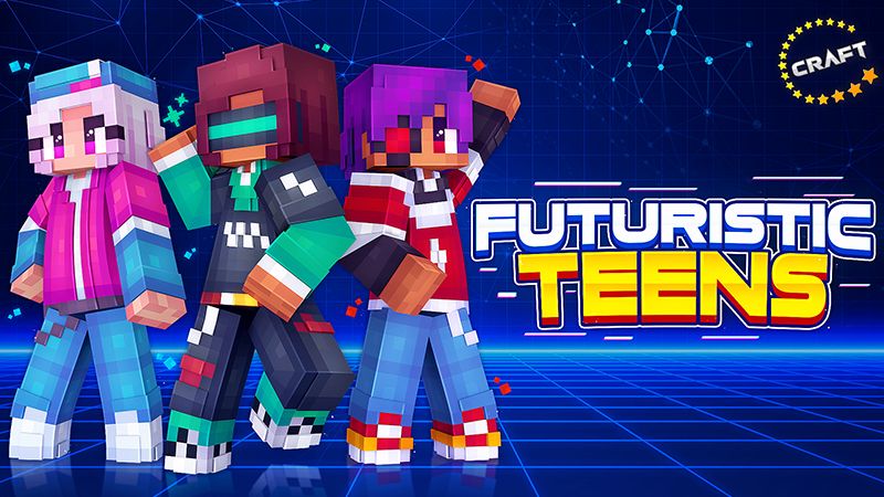 Futuristic Teens on the Minecraft Marketplace by The Craft Stars