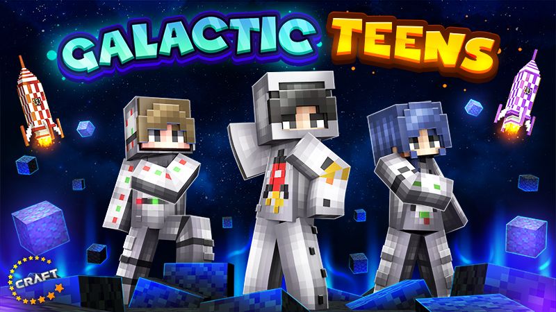 Galactic Teens on the Minecraft Marketplace by The Craft Stars