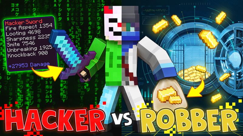 Hacker vs Robber on the Minecraft Marketplace by The Craft Stars